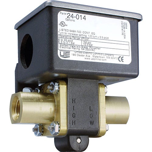 UE 24 Series Delta-Pro Differential Pressure Switches